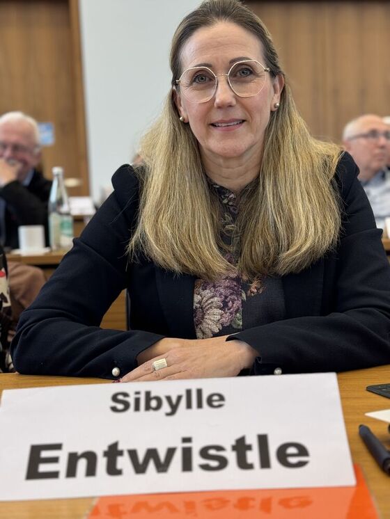 Sibylle Entwistle bei der Haushaltsrede 2025