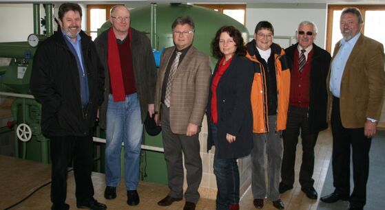 SPD Fraktion besucht Wasserversorgung Buch a. E.